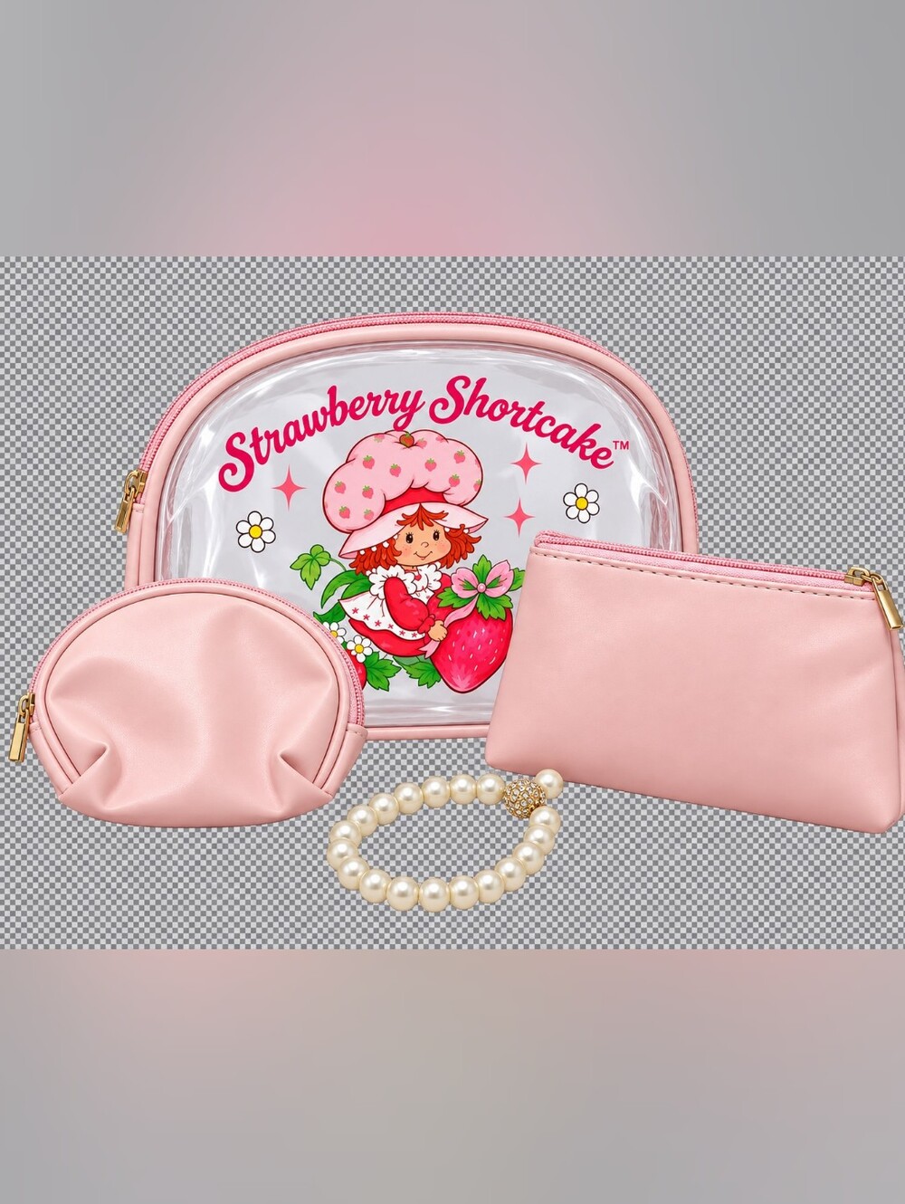 Strawberry Shortcake Cosmetic Bag Set